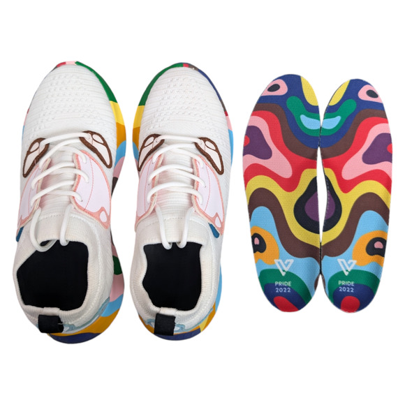 Vessi Everyday Move Limited Edition Pride Rainbow Waterproof Sneaker Womens 7 - Picture 13 of 15